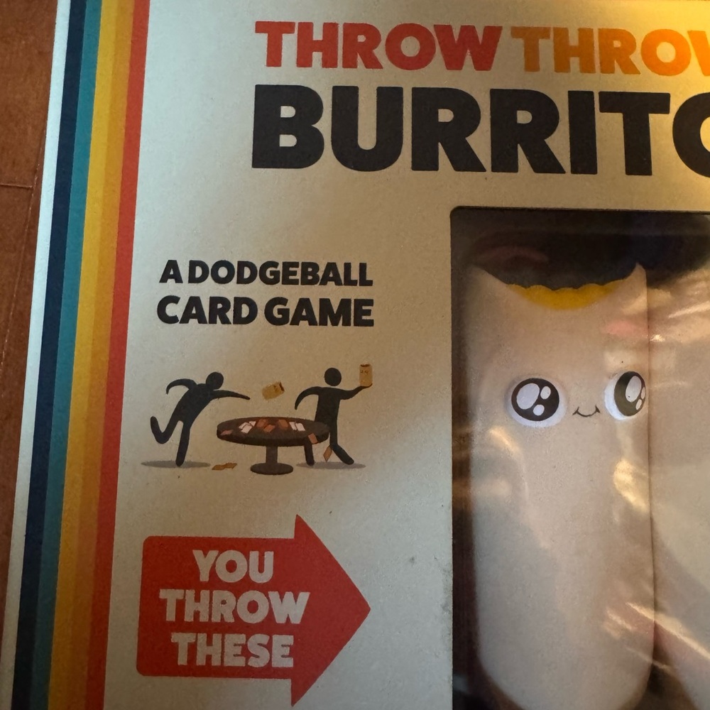 Throw Throw Burrito Dodgeball Card Game - Cream - Picture 5 of 5
